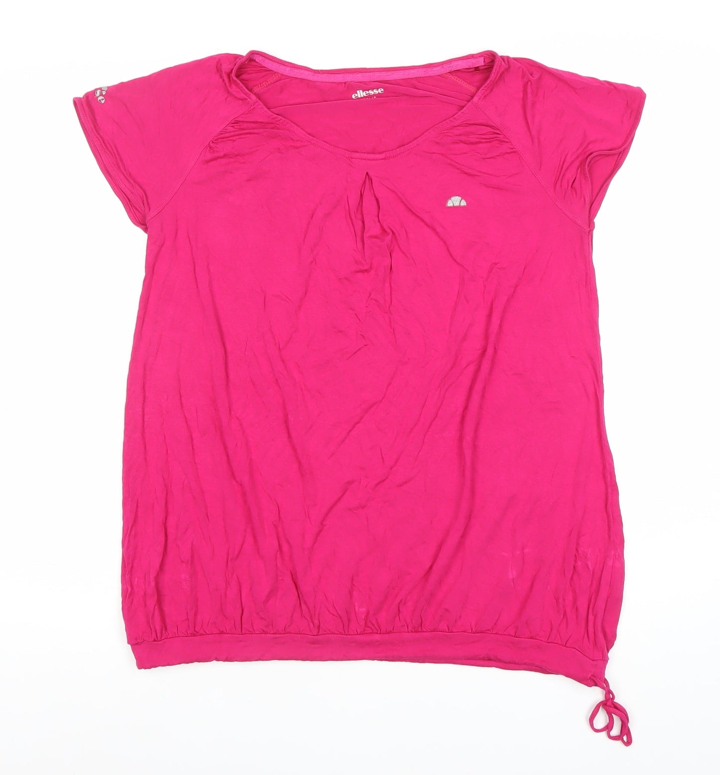 Womens UK Size XL ellesse Pink Basic T-Shirt