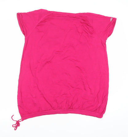 Womens UK Size XL ellesse Pink Basic T-Shirt