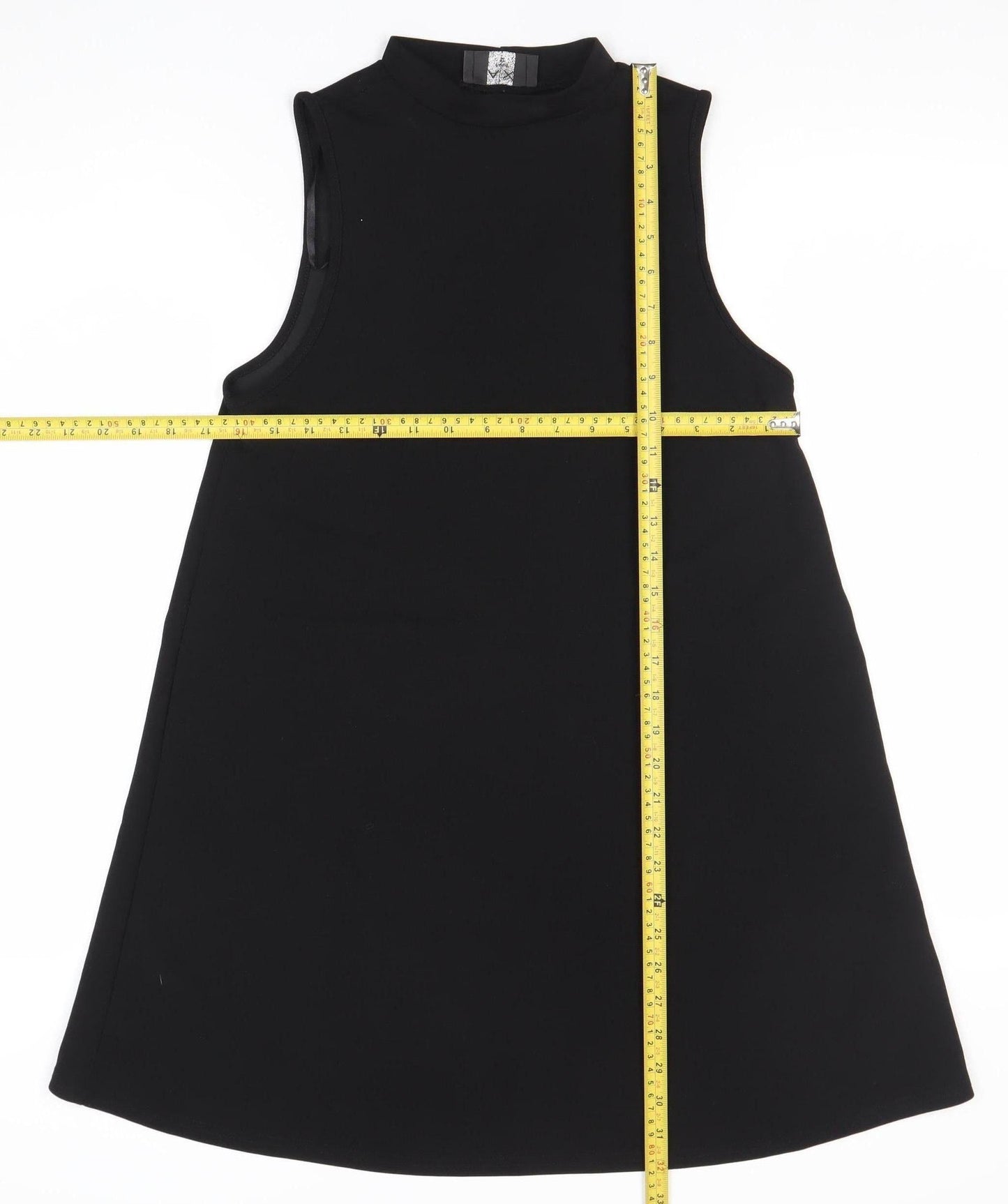 AX Paris Women’s Black Size 12 Sleeveless Shift Dress