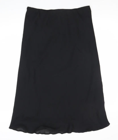 Berkertex Womens Black Size 18 Midi Pencil Skirt Lined