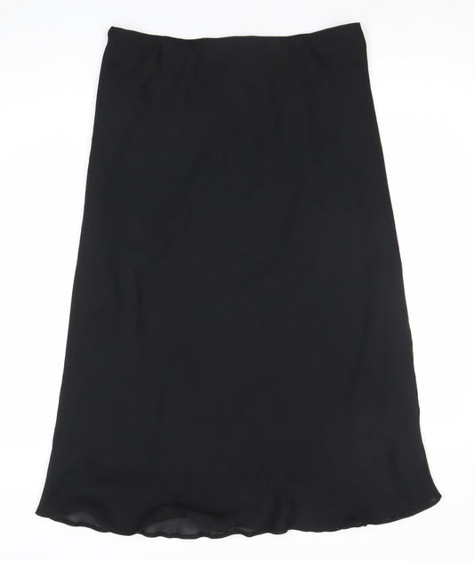 Berkertex Womens Black Size 18 Midi Pencil Skirt Lined