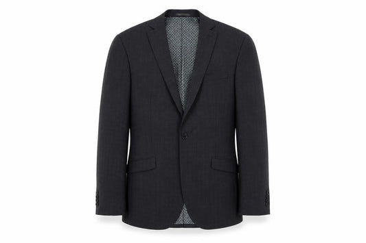 Next Men’s Grey Wool Blend Blazer Jacket 40 Long Single Breasted