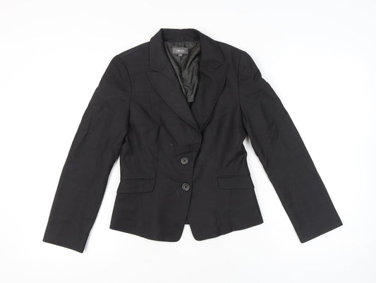 G2000 Womens Black Blazer Size 8 Tailored Work Jacket