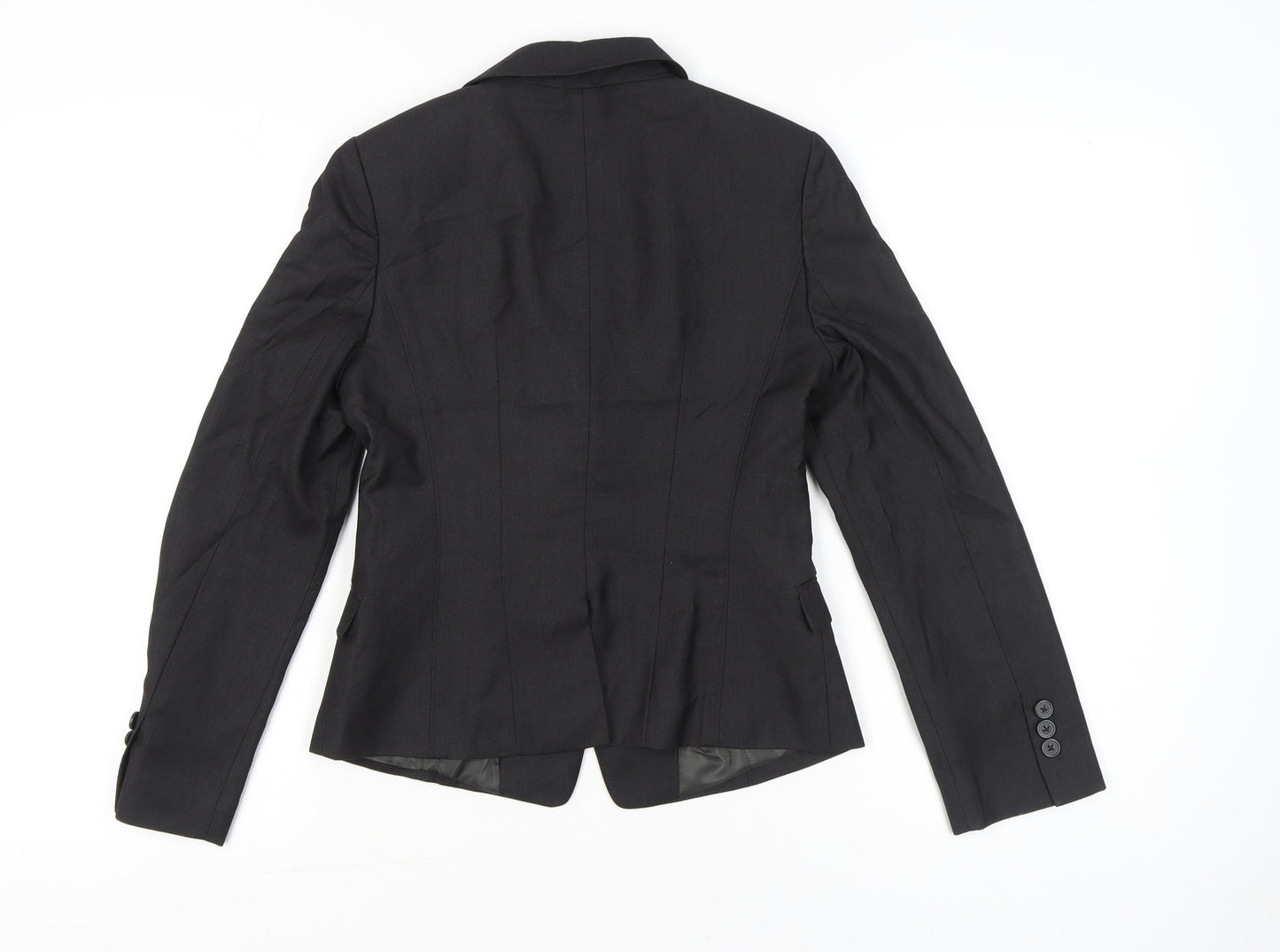 G2000 Womens Black Blazer Size 8 Tailored Work Jacket