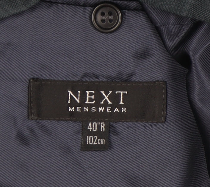 Mens UK Size 40 NEXT Regular Blue Suit Jacket