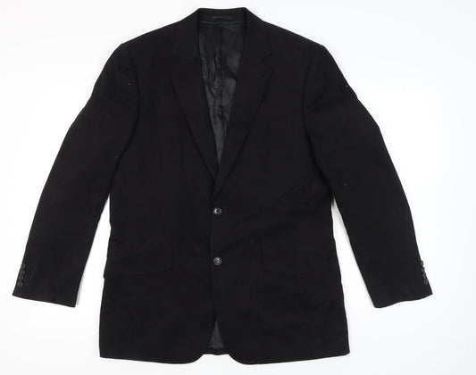 Mens UK Size 42 John Lewis Regular Black Suit Jacket