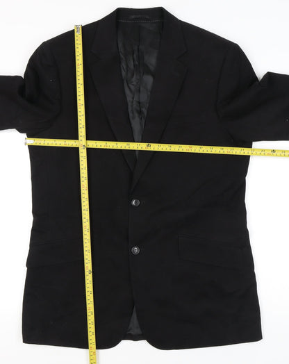 Mens UK Size 42 John Lewis Regular Black Suit Jacket