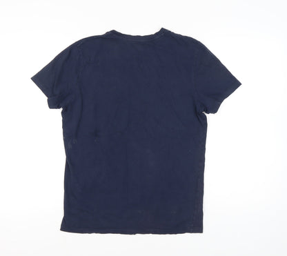Mens UK Size L JACK & JONES Blue  T-Shirt
