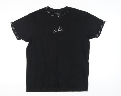 The Couture Club Men's Black L Short Sleeve Logo T-Shirt