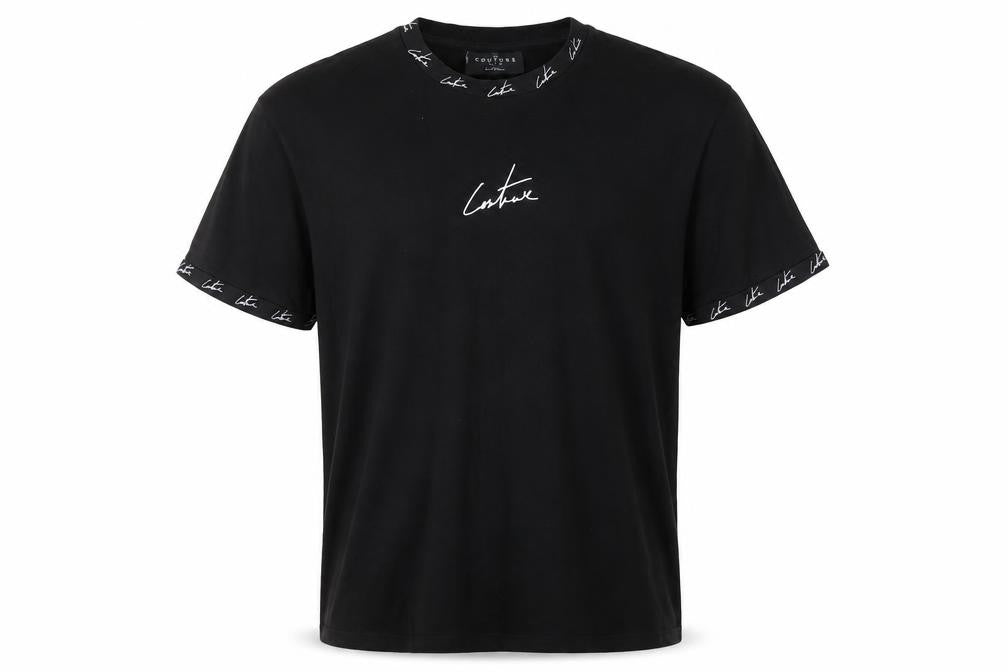 Mens UK Size L The Couture Club Black  T-Shirt