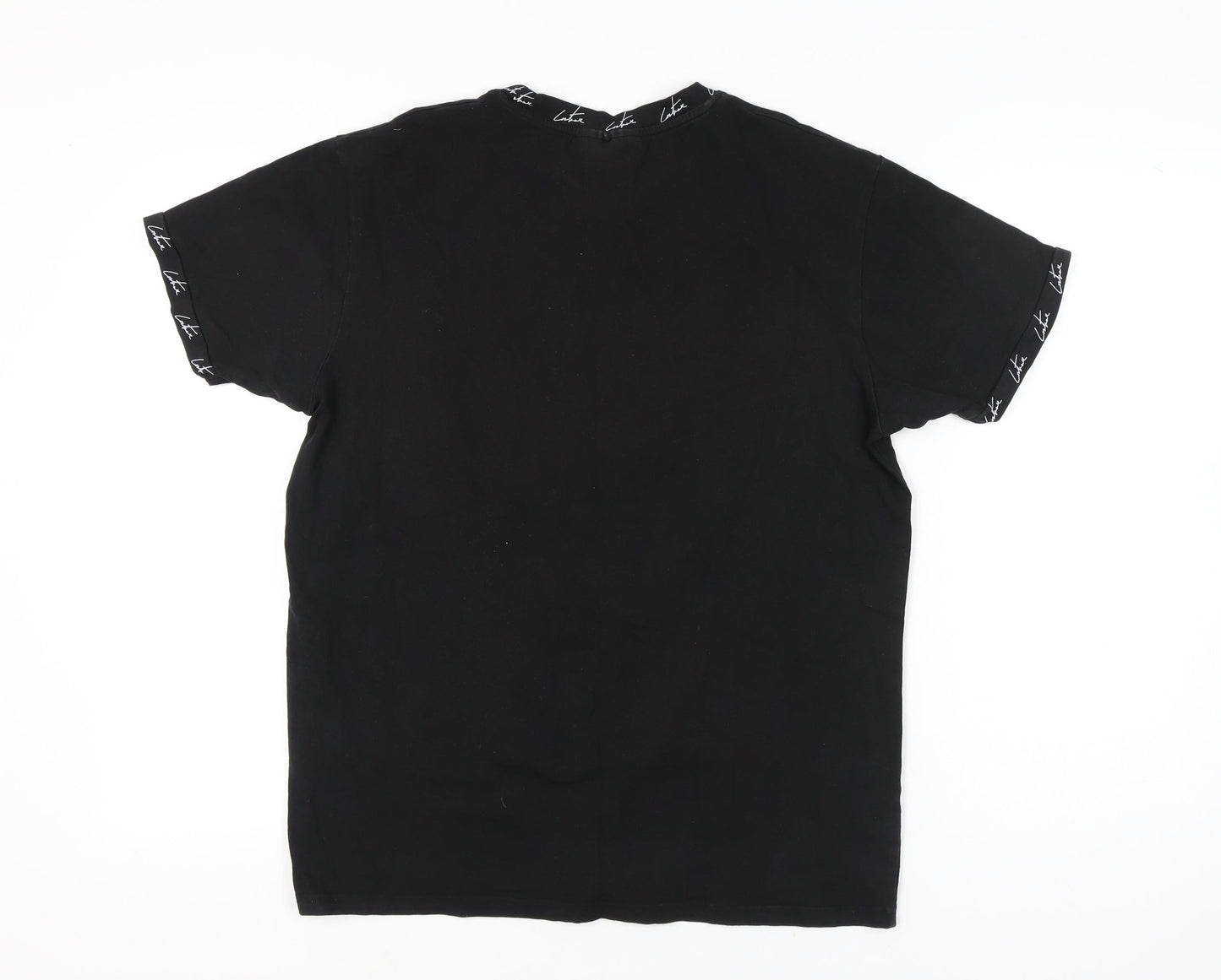 The Couture Club Men's Black L Short Sleeve Logo T-Shirt