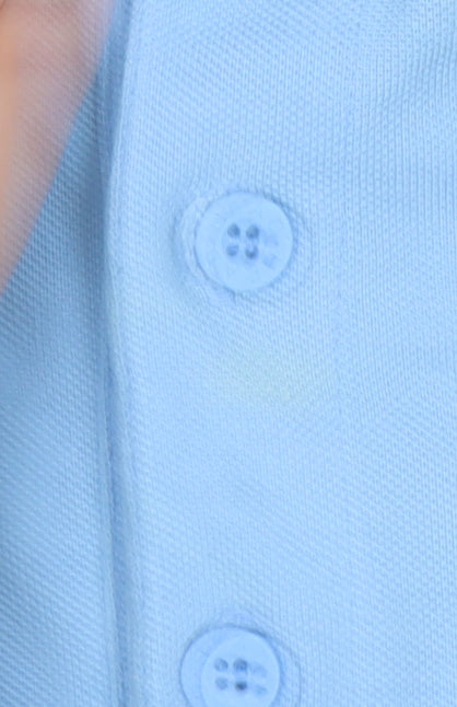 HEAD Mens Blue XL Polo Shirt Cotton Blend Short Sleeve Sports Casual