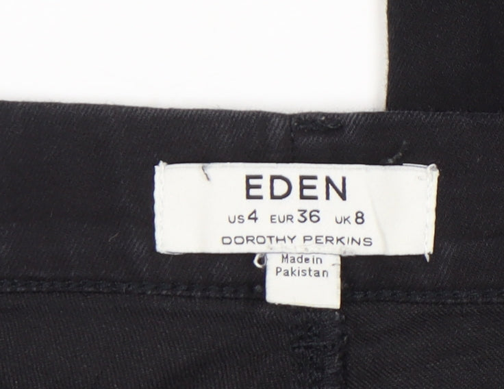 Dorothy Perkins Women’s Black Skinny Eden Jeans Size 8 Slim Fit