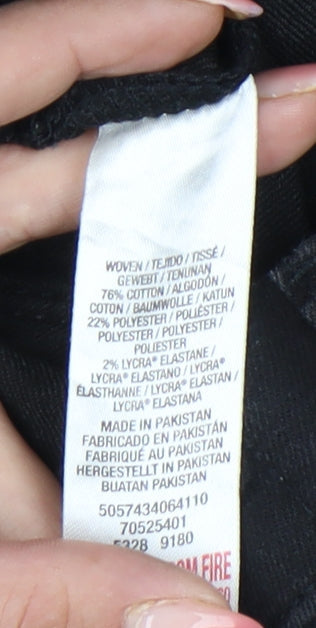 Dorothy Perkins Women’s Black Skinny Eden Jeans Size 8 Slim Fit