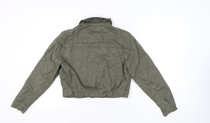 Womens UK Size 14 New Look Green Military Jacket