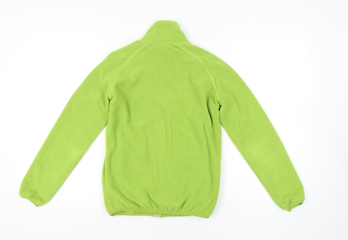 Portwest Womens Green Fleece Jacket Size 8 Full Zip Outdoor Casual