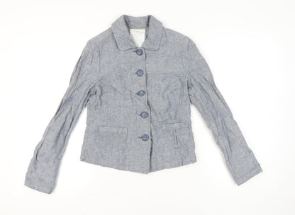 Womens UK Size 8 White Stuff Blue Basic Jacket