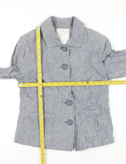 Womens UK Size 8 White Stuff Blue Basic Jacket