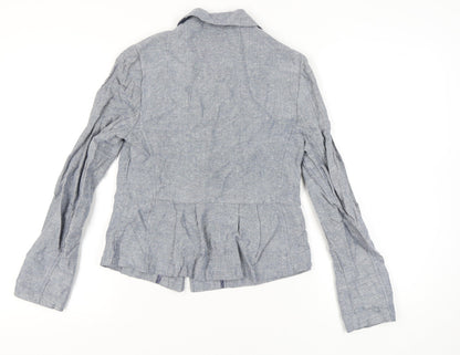 Womens UK Size 8 White Stuff Blue Basic Jacket