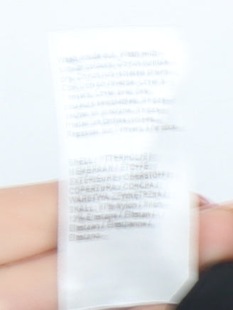 River Island Women Black Size 10 Slim Fit Dress Pants Work Trousers