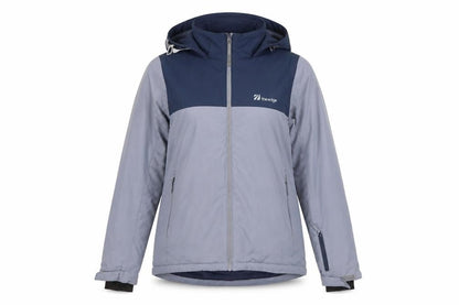 The Edge Womens Blue Size 14 Hooded Insulated Puffer Jacket