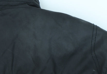 F&F Men's Black XL Utility Jacket Cotton Blend Lined Workwear