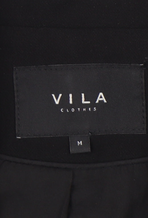 Womens UK Size M VILA Regular Black Blazer