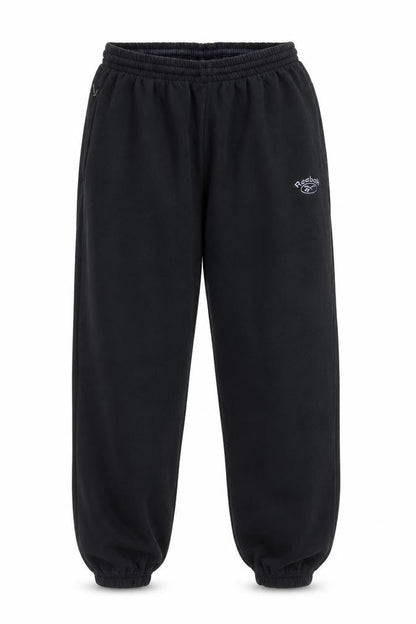 Womens UK Size M Reebok Regular Fit Sweatpants Black Trousers
