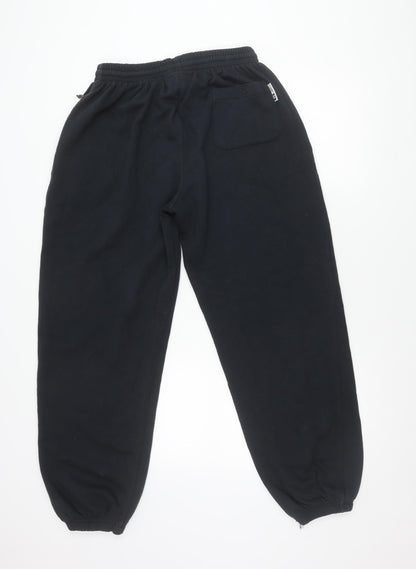 Reebok Women’s Black M Sweatpants Fleece Trousers Regular Fit