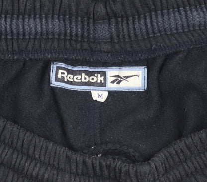 Reebok Women’s Black M Sweatpants Fleece Trousers Regular Fit