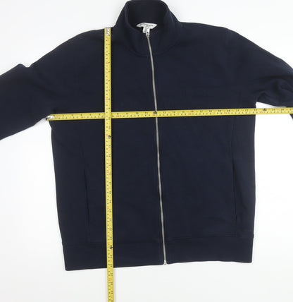 Mens UK Size L Marks and Spencer Blue Basic Jacket