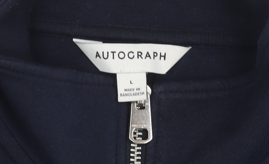 Mens UK Size L Marks and Spencer Blue Basic Jacket