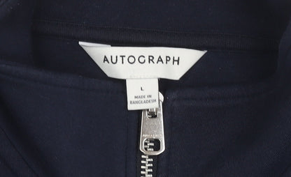 Mens UK Size L Marks and Spencer Blue Basic Jacket