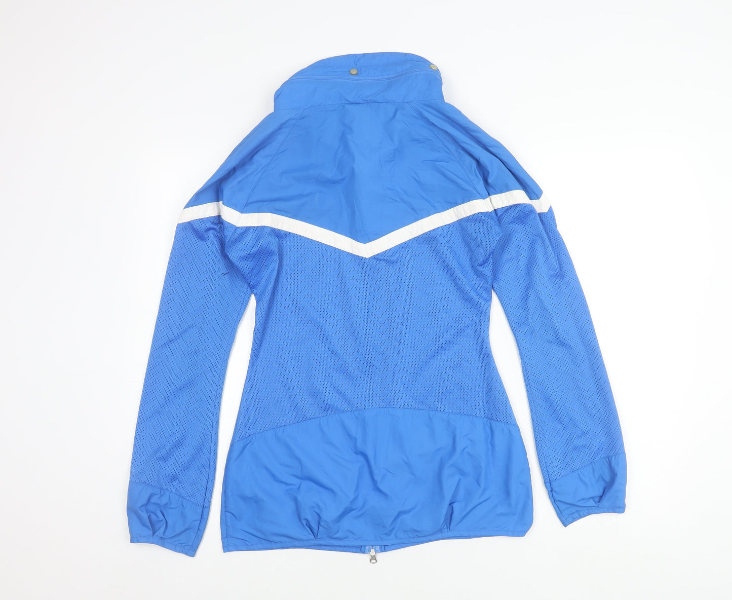 Nike Men's Blue Small Track Jacket Lightweight Dri-Fit Athletic