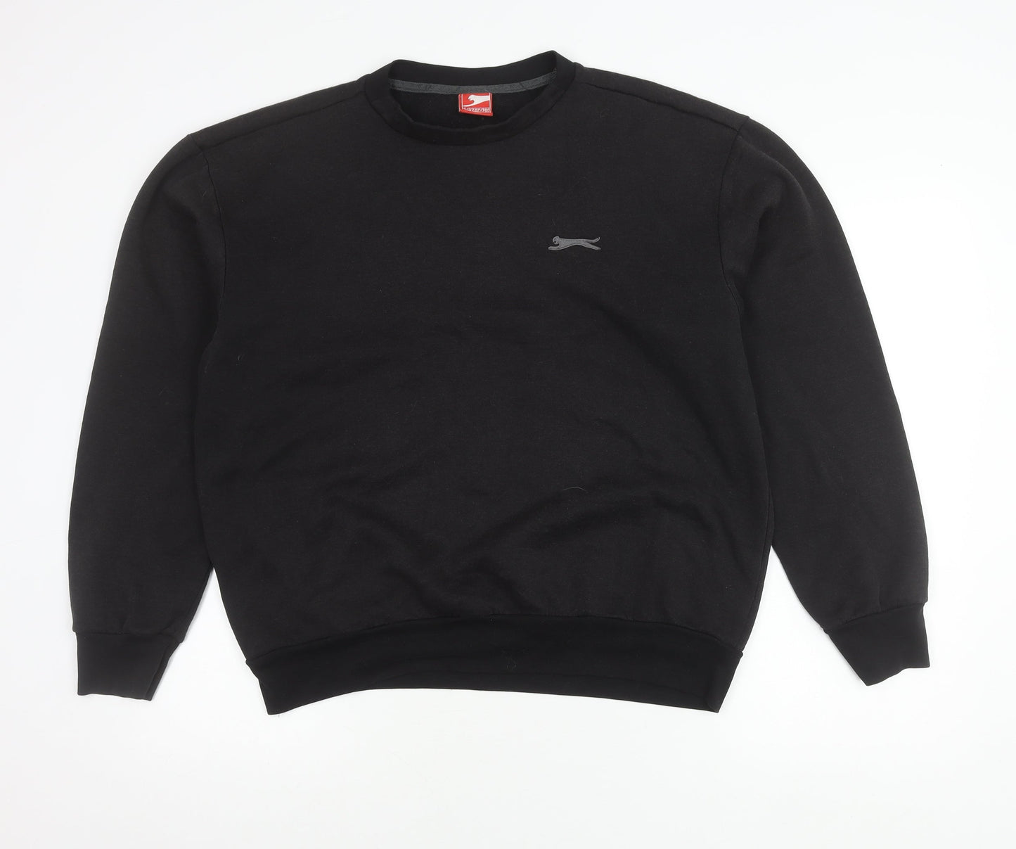 Mens UK Size L Slazenger Black Pullover Sweatshirt