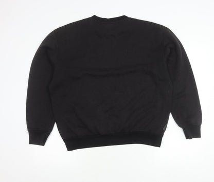 Mens UK Size L Slazenger Black Pullover Sweatshirt