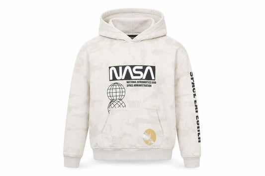 Marks and Spencer Boys Beige NASA Pullover Hoodie 13-14 Years