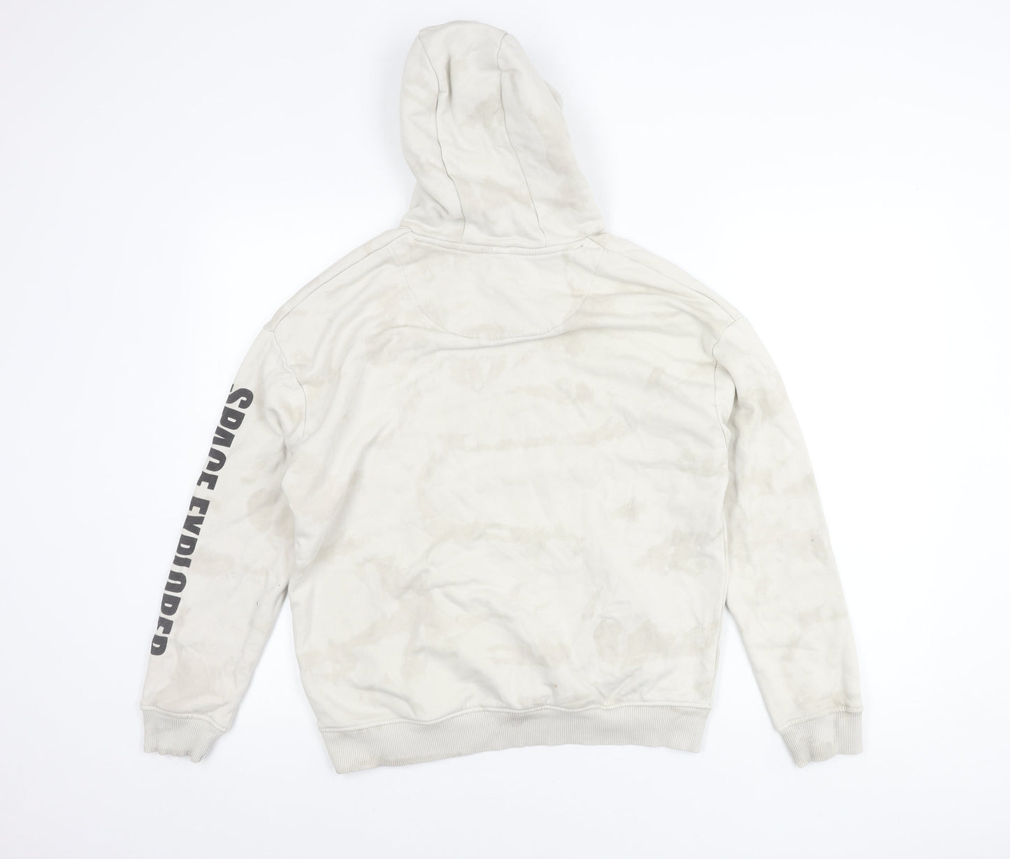 Marks and Spencer Boys Beige NASA Pullover Hoodie 13-14 Years