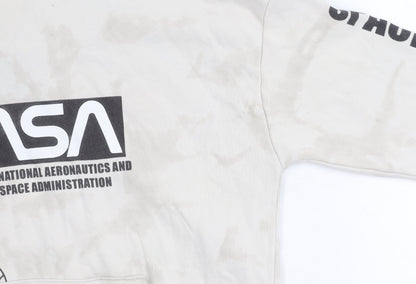 Marks and Spencer Boys Beige NASA Pullover Hoodie 13-14 Years