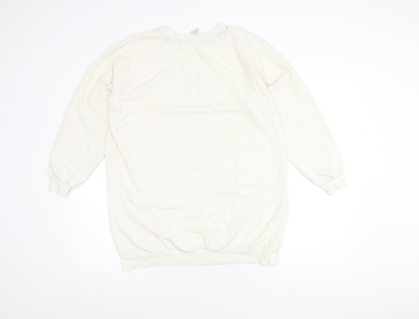 H&M Disney Women Ivory Sweatshirt S Mickey Mouse Steamboat Willie