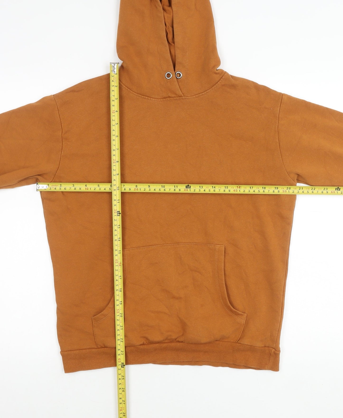 b.young Unisex Adults Brown S Pullover Hoodie Cotton Blend