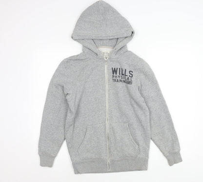 Mens UK Size XS Jack Wills Grey Basic Jacket