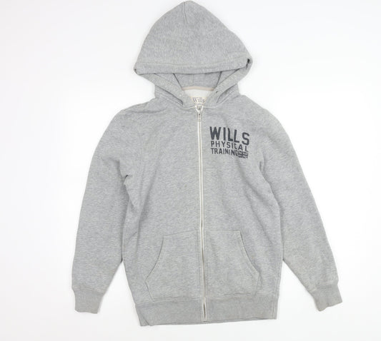Mens UK Size XS Jack Wills Grey Basic Jacket