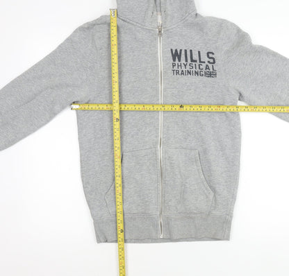 Mens UK Size XS Jack Wills Grey Basic Jacket