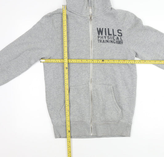 Mens UK Size XS Jack Wills Grey Basic Jacket