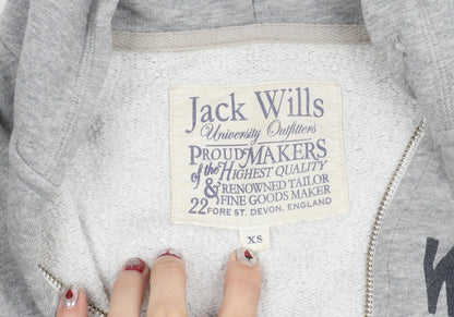 Mens UK Size XS Jack Wills Grey Basic Jacket