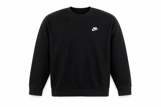 Mens UK Size M Nike Black Pullover Sweatshirt
