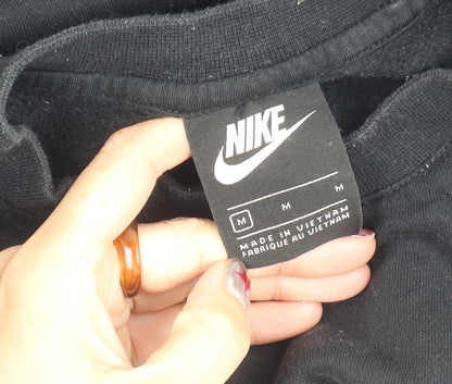 Mens UK Size M Nike Black Pullover Sweatshirt