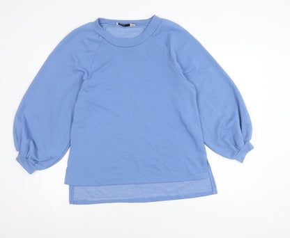 Womens UK Size S Oasis Blue Pullover Jumper