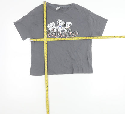 Disney at Next Girls Grey 101 Dalmatians Graphic T-Shirt Age 11 Years